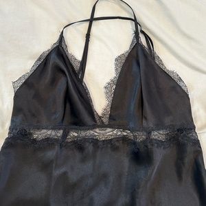 Black Victoria Secret slip dress